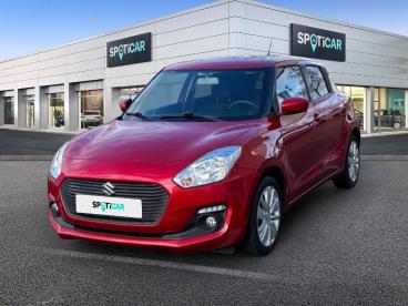 SPOTICAR Suzuki Swift 1.2 Dualjet Privilege Occasion - Citadine Essence Rouge Fonce - Joigny - 1203849444_1