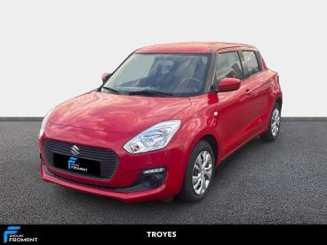 SPOTICAR Suzuki Swift 1.2 Dualjet Hybrid Avantage Occasion - Citadine Essence Fervent Red - La Chapelle Saint-luc Cedex - 1203855399_1