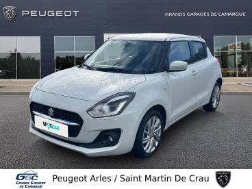 SPOTICAR Suzuki Swift 1.2 Dualjet Hybrid Privilege Occasion - Citadine Essence Blanc - Arles - 1203865635_1