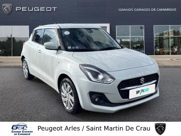 SPOTICAR Suzuki Swift 1.2 Dualjet Hybrid Privilege Occasion - Citadine Essence Blanc - Arles - 1203865635_3