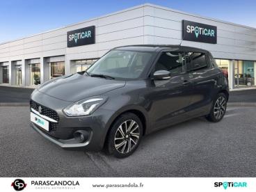 SPOTICAR Suzuki Swift 1.2 Dualjet Hybrid 83ch Pack Occasion - Citadine Hybride Mineral Grey Métallisé - Vitrolles - 1203869037_1