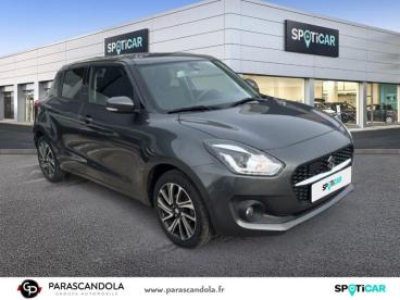 SPOTICAR Suzuki Swift 1.2 Dualjet Hybrid 83ch Pack Occasion - Citadine Hybride Mineral Grey Métallisé - Vitrolles - 1203869037_3