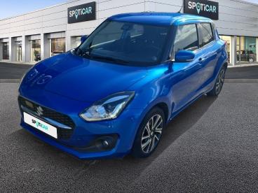 SPOTICAR Suzuki Swift 1.2 Dualjet Hybrid 83ch Pack Occasion - Citadine Hybride Speedy Blue Métallisé - Vitrolles - 1203869039_1