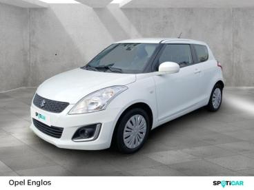 SPOTICAR Suzuki Swift 1.2 Vvt 94ch Avantage 3p Occasion - Citadine Essence Cool White Pearl Métallisée - Englos - 1203886566_1