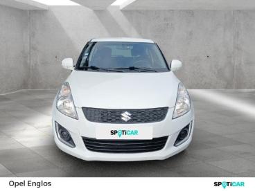 SPOTICAR Suzuki Swift 1.2 Vvt 94ch Avantage 3p Occasion - Citadine Essence Cool White Pearl Métallisée - Englos - 1203886566_2