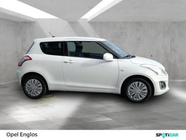 SPOTICAR Suzuki Swift 1.2 Vvt 94ch Avantage 3p Occasion - Citadine Essence Cool White Pearl Métallisée - Englos - 1203886566_4
