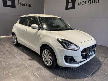 SPOTICAR Suzuki Swift 1.2 Dualjet Hybrid 83ch Privilege Auto Occasion - Citadine Hybride Pure White Pearl Métallisé - Gometz Le Chatel - 1203889188_1