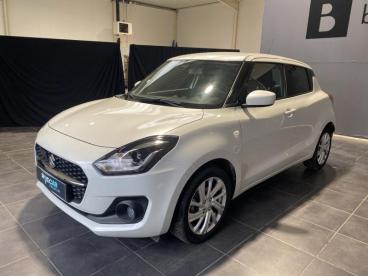 SPOTICAR Suzuki Swift 1.2 Dualjet Hybrid 83ch Privilege Auto Occasion - Citadine Hybride Pure White Pearl Métallisé - Gometz Le Chatel - 1203889188_3