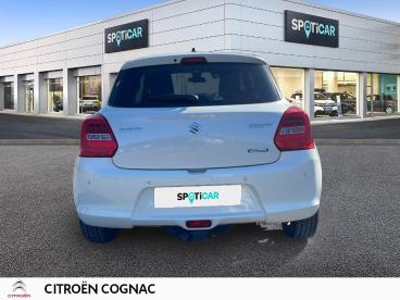 SPOTICAR Suzuki Swift 1.2 Dualjet Hybrid 83cv Pack Auto Occasion - Citadine Hybride Blanc Banquise - Chateaubernard - 1203913334_4