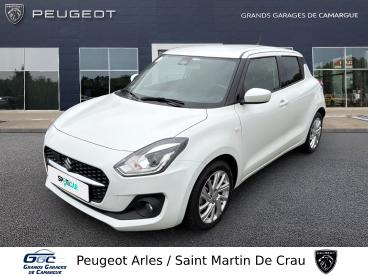 SPOTICAR Suzuki Swift 1.2 Dualjet Hybrid Privilege Occasion - Citadine Essence Blanc - Arles - 1203917712_1