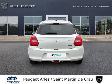 SPOTICAR Suzuki Swift 1.2 Dualjet Hybrid Privilege Occasion - Citadine Essence Blanc - Arles - 1203917712_5