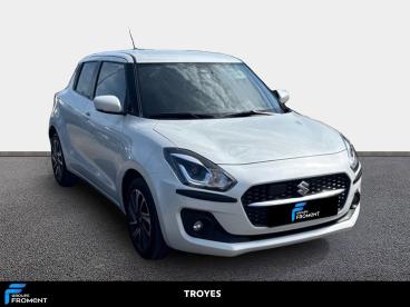 SPOTICAR Suzuki Swift 1.2 Hybrid Pack Auto My20 Occasion - Citadine  Pure White Pearl M - La Chapelle Saint-luc Cedex - 1203948880_3