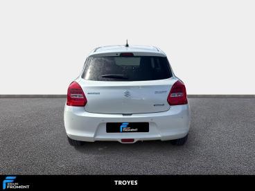SPOTICAR Suzuki Swift 1.2 Hybrid Pack Auto My20 Occasion - Citadine  Pure White Pearl M - La Chapelle Saint-luc Cedex - 1203948880_5