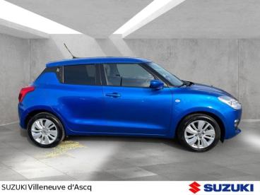 SPOTICAR Suzuki Swift 1.2 Dualjet 90ch Privilege Euro6d-t Occasion - Citadine Essence Speedy Blue - Villeneuve-d'ascq - 1203954906_4