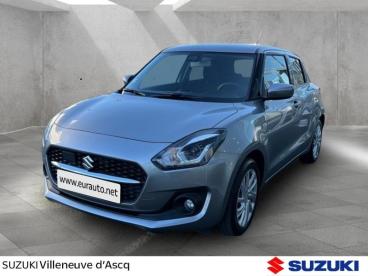 SPOTICAR Suzuki Swift 1.2 Dualjet Hybrid 83ch Privilege Occasion - Citadine Hybride Premium Silver Métallisé - Villeneuve-d'ascq - 1203967400_1