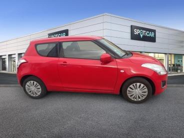 SPOTICAR Suzuki Swift 1.2 Vvt 94ch Avantage 3p Occasion - Citadine Essence Bright Red - Ales - 1203978723_4
