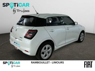 SPOTICAR Suzuki Swift 1.2 Dualjet Hybrid Cvt Privilege Occasion - Citadine Essence Blanc - Rambouillet - 1204002908_5