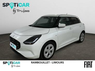 SPOTICAR Suzuki Swift 1.2 Dualjet Hybrid Cvt Privilege Occasion - Citadine Essence Blanc - Rambouillet - 1204002909_1