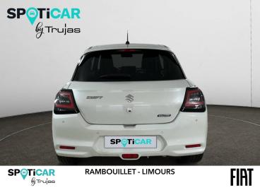 SPOTICAR Suzuki Swift 1.2 Dualjet Hybrid Cvt Privilege Occasion - Citadine Essence Blanc - Rambouillet - 1204002909_4