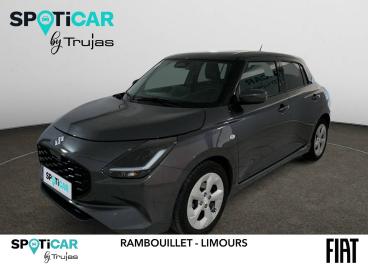 SPOTICAR Suzuki Swift 1.2 Dualjet Hybrid Cvt Privilege Occasion - Citadine Essence Gris - Rambouillet - 1204002910_1