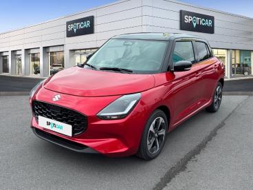 SPOTICAR Suzuki Swift 1.2 Hybrid 83ch Pack Auto Occasion - Citadine Hybride Burn Red Pearl Metal/toit Black - Roncq - 1204010113_3