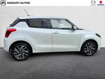 SPOTICAR Suzuki Swift 1.2 Dualjet Hybrid 83ch Pack Auto Occasion - Citadine Hybride Pure White Pearl Métallisé - Nice - 1204048961_4