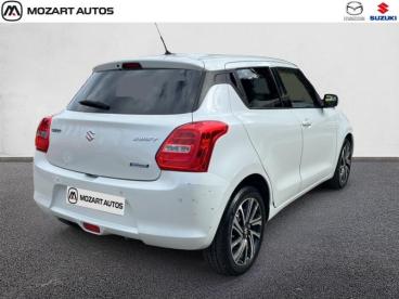 SPOTICAR Suzuki Swift 1.2 Dualjet Hybrid 83ch Pack Auto Occasion - Citadine Hybride Pure White Pearl Métallisé - Nice - 1204048961_5