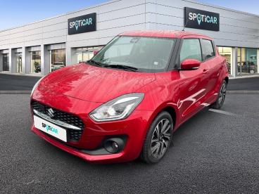 SPOTICAR Suzuki Swift 1.2 Dualjet Hybrid Pack Occasion - Citadine Essence Rouge - Honfleur - 1204097238_1