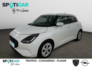 SPOTICAR Suzuki Swift 1.2 Dualjet Hybrid Cvt Privilege Occasion - Citadine Essence Blanc - Plaisir - 1204099359_1