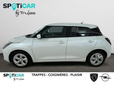SPOTICAR Suzuki Swift 1.2 Dualjet Hybrid Cvt Privilege Occasion - Citadine Essence Blanc - Plaisir - 1204099359_2