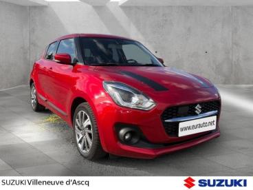 SPOTICAR Suzuki Swift 1.2 Dualjet Hybrid 83ch Pack Auto Occasion - Citadine Hybride Burning Red Pearl Métallisé - Villeneuve-d'ascq - 1204099757_3