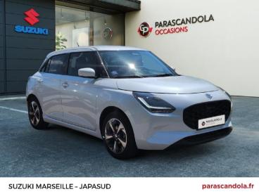 SPOTICAR Suzuki Swift 1.2 Dualjet Hybrid 83ch Pack Occasion - Citadine Hybride Pure White Pearl Métallisé - Marseille - 1204111438_3