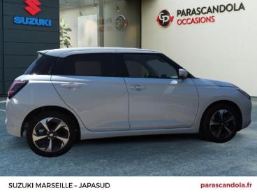 SPOTICAR Suzuki Swift 1.2 Dualjet Hybrid 83ch Pack Occasion - Citadine Hybride Pure White Pearl Métallisé - Marseille - 1204111438_4