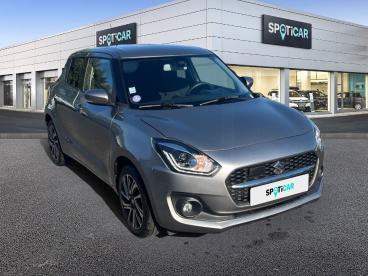 SPOTICAR Suzuki Swift 1.2 Dualjet Hybrid Auto (cvt) Pack Occasion - Citadine Hybride Gris - Deauville - 1204157137_3