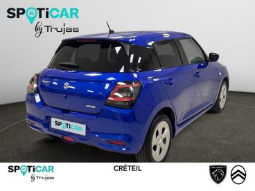 SPOTICAR Suzuki Swift 1.2 Dualjet Hybrid Cvt Privilege Occasion - Citadine Essence Bleu - La Queue En Brie - 1204173114_5