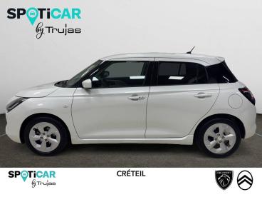 SPOTICAR Suzuki Swift 1.2 Dualjet Hybrid Cvt Privilege Occasion - Citadine Essence Blanc - Creteil - 1204195952_2
