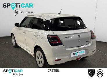 SPOTICAR Suzuki Swift 1.2 Dualjet Hybrid Cvt Privilege Occasion - Citadine Essence Blanc - Creteil - 1204195952_3