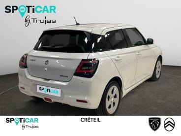SPOTICAR Suzuki Swift 1.2 Dualjet Hybrid Cvt Privilege Occasion - Citadine Essence Blanc - Creteil - 1204195952_5