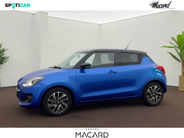 SPOTICAR Suzuki Swift 1.2 Dualjet Hybrid 83ch Pack Auto Occasion - Citadine Hybride Speedy Blue Métallisé - Montauban - 1204198376_1
