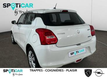 SPOTICAR Suzuki Swift 1.2 Dualjet Hybrid Privilege Occasion - Citadine Essence Blanc - Plaisir - 1204212196_3
