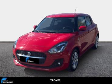 SPOTICAR Suzuki Swift 1.2 Dualjet Hybrid 83ch Privilege Occasion - Citadine Hybride Rouge - La Chapelle Saint-luc Cedex - 1204213996_1