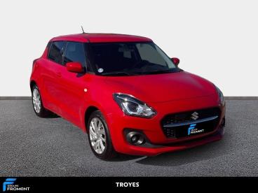 SPOTICAR Suzuki Swift 1.2 Dualjet Hybrid 83ch Privilege Occasion - Citadine Hybride Rouge - La Chapelle Saint-luc Cedex - 1204213996_3