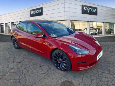 SPOTICAR Tesla Model 3 Performance Pup Awd Upgrade My22 Occasion - Berline Electrique Rouge Multicouches - Porto Vecchio - 1203672734_3