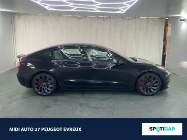 SPOTICAR Tesla Model 3 Performance Pup Awd Upgrade My21 Occasion - Berline Electrique Noir - Normanville - 1203683434_4