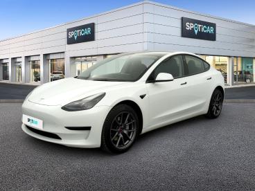 SPOTICAR Tesla Model 3 Autonomie Standard Plus Rwd Occasion - Berline Electrique Blanc - Massy - 1203725789_1