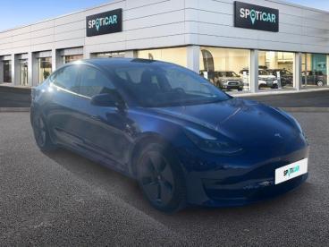SPOTICAR Tesla Model 3 Standard Rwd Plus My22 Occasion - Berline Electrique Bleu Outremer Métallisé - Nice - 1203841602_3