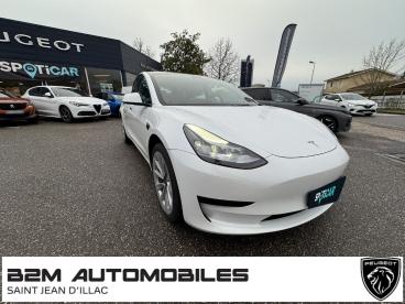 SPOTICAR Tesla Model 3 Autonomie Standard Plus Rwd Occasion - Berline Electrique Blanc - St Jean D'illac - 1203885419_3