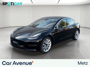 SPOTICAR Tesla Model 3 Long-range Dual Motor Awd Standard Occasion - Berline Electrique Noir - Metz - 1204225428_1