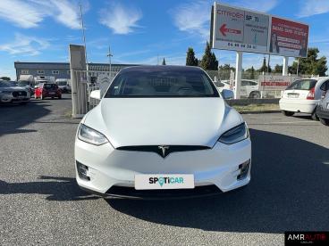 SPOTICAR Tesla Model X Long Range Awd Occasion - Suv-4x4 Electrique Blanc - Saint Esteve - 1203713817_2