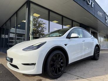 SPOTICAR Tesla Model Y Grande Autonomie (long Range) Occasion - Berline Electrique Blanc - Orleans - 1203645753_1